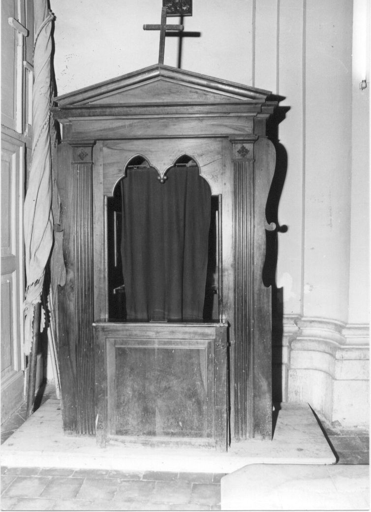 confessionale - ambito Italia centrale (sec. XX)