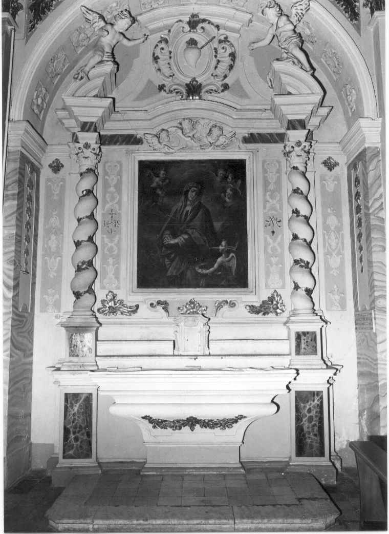 altare - ambito Italia centrale (sec. XIX)