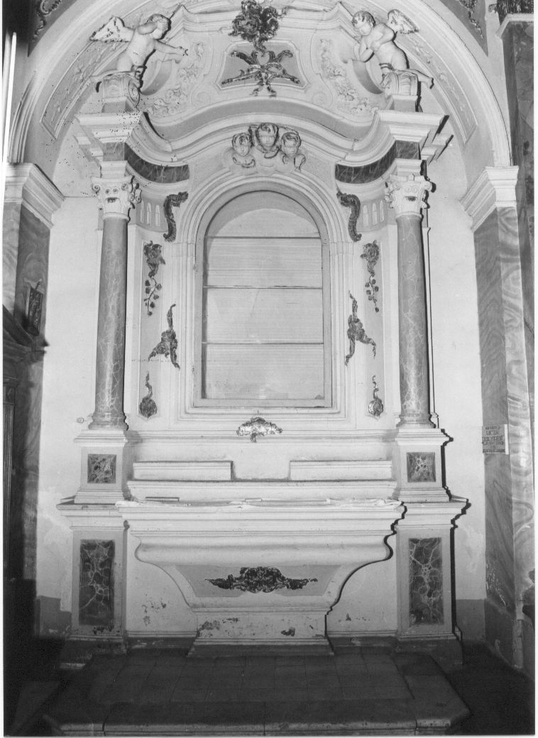 altare - ambito Italia centrale (sec. XVIII)