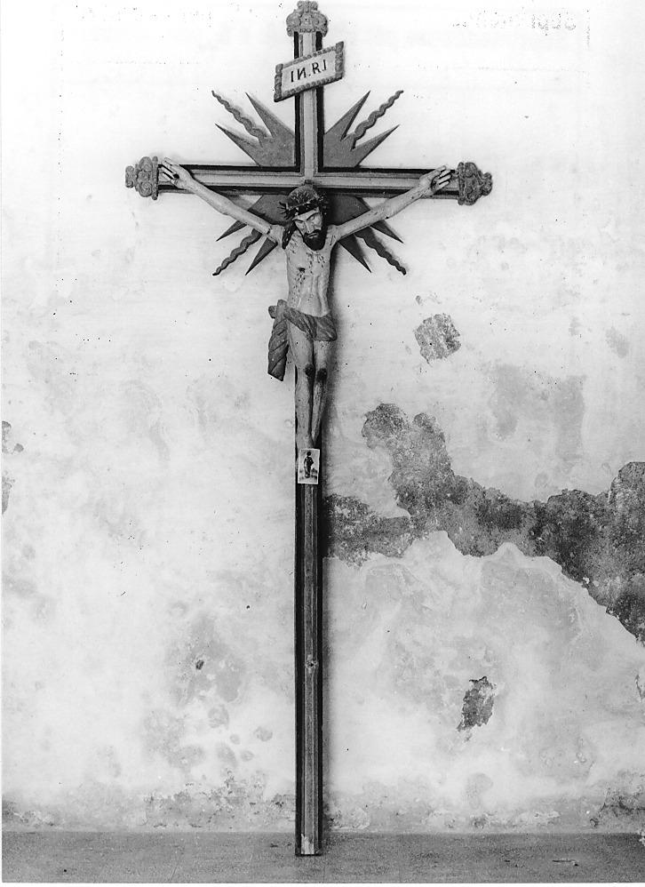 crocifisso, opera isolata - ambito Italia centrale (sec. XIX)