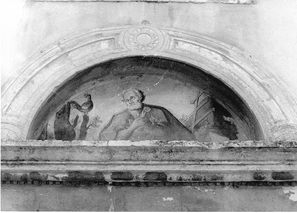 San Pietro con il gallo (dipinto, opera isolata) - ambito Italia centrale (secc. XIX/ XX)