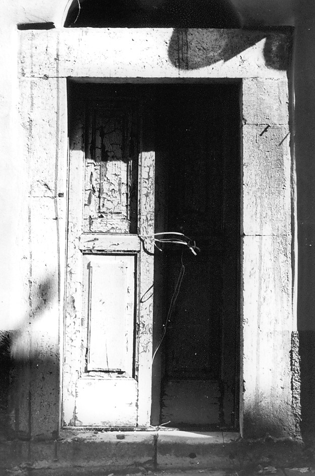 mostra di portale, elemento d'insieme - ambito Italia centrale (secc. XIX/ XX)