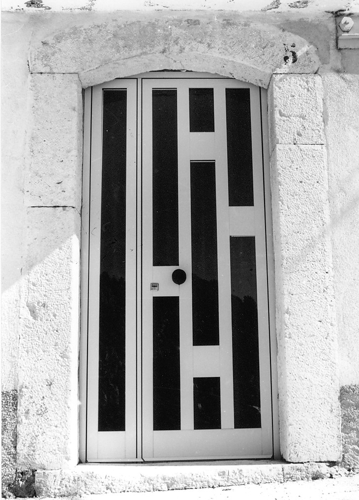 mostra di portale, elemento d'insieme - ambito Italia centrale (sec. XIX)