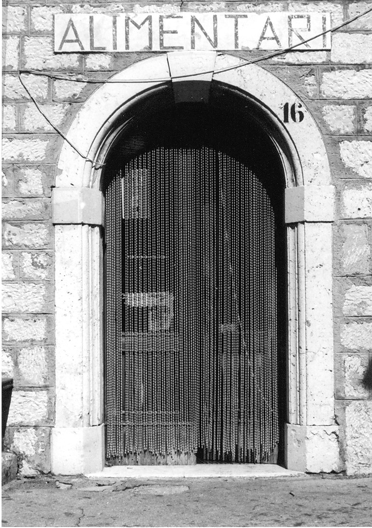 mostra di portale, elemento d'insieme - ambito Italia centrale (sec. XIX)