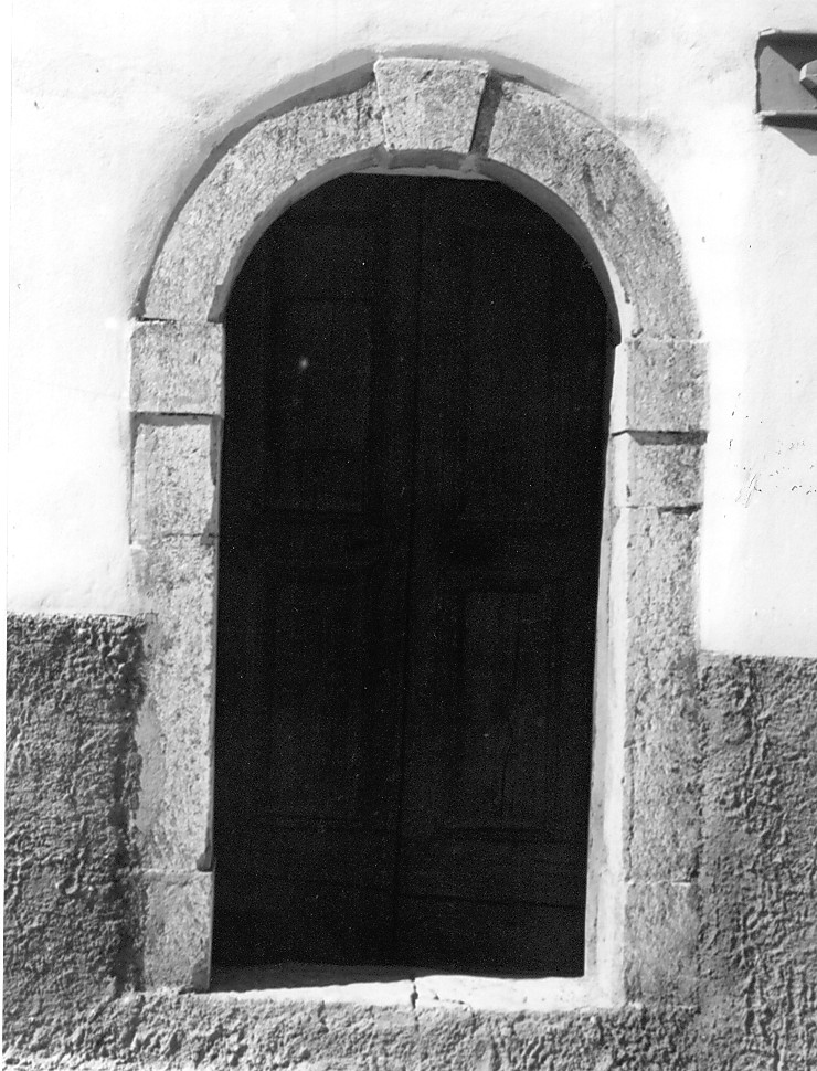 mostra di portale, elemento d'insieme - ambito Italia centrale (sec. XIX)