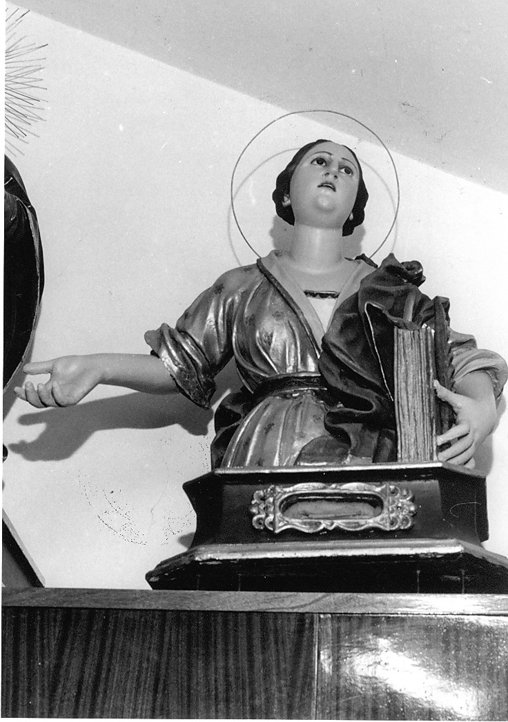 reliquiario - a busto, opera isolata - ambito Italia centrale (sec. XVIII)