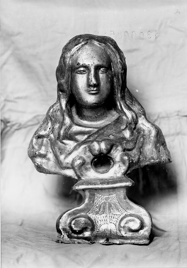 reliquiario - a busto - ambito Italia centrale (sec. XIX)