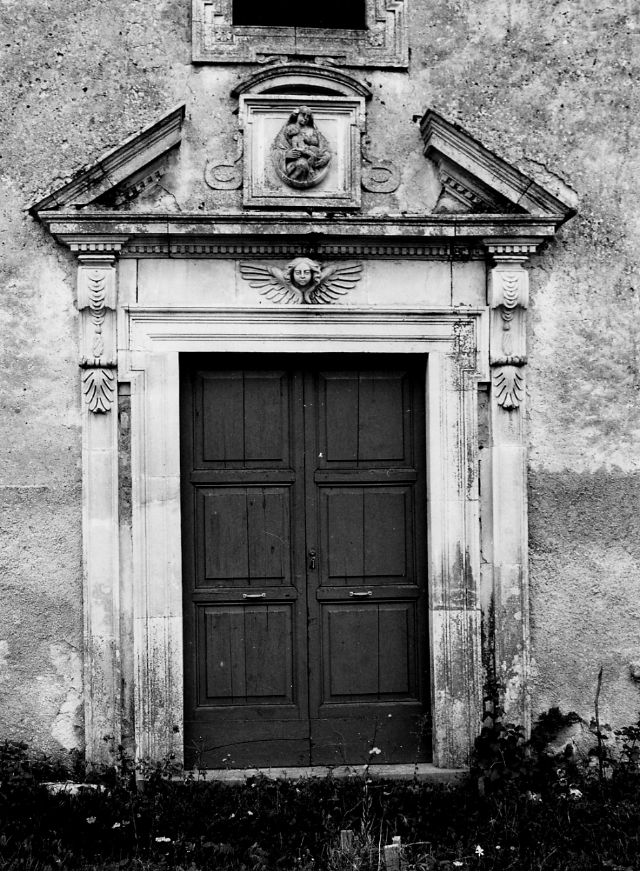 mostra di portale - manifattura abruzzese (sec. XVII)