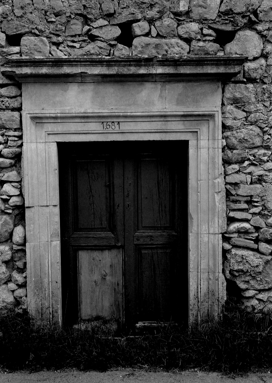 mostra di portale - manifattura abruzzese (sec. XVII)