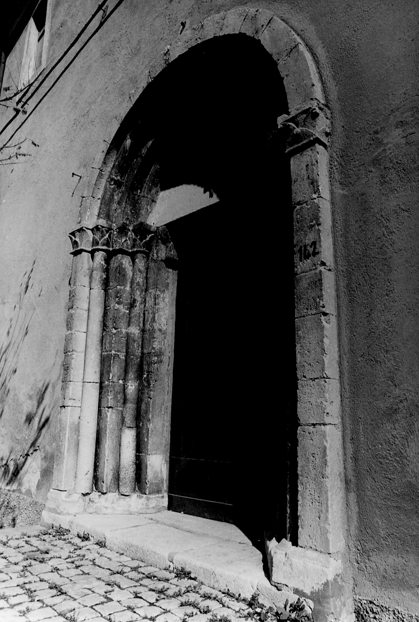 mostra di portale, opera isolata - ambito cistercense (sec. XIII)