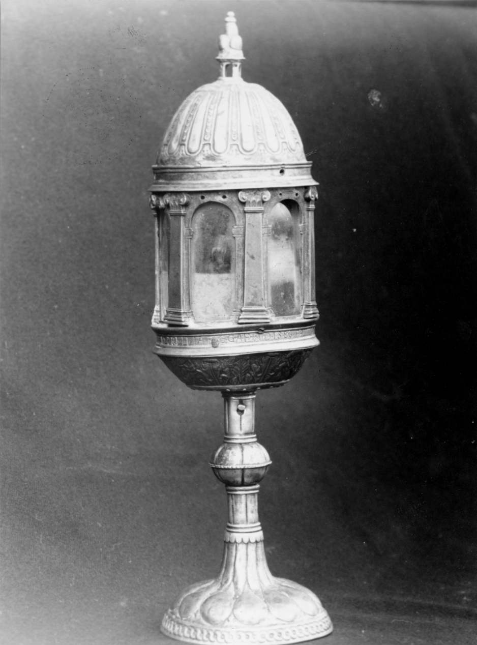 reliquiario - ambito sulmonese (sec. XVI)