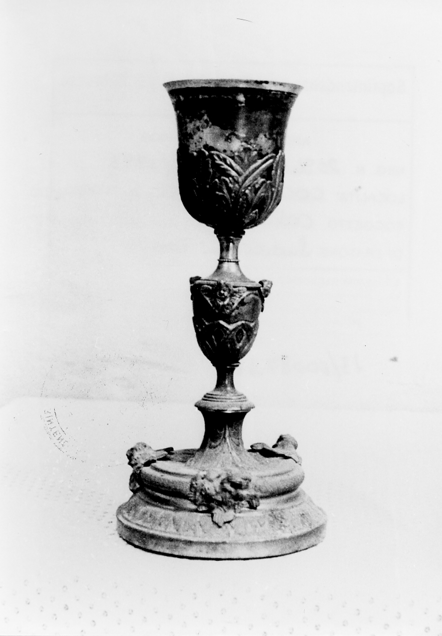 calice - ambito abruzzese (sec. XVI)