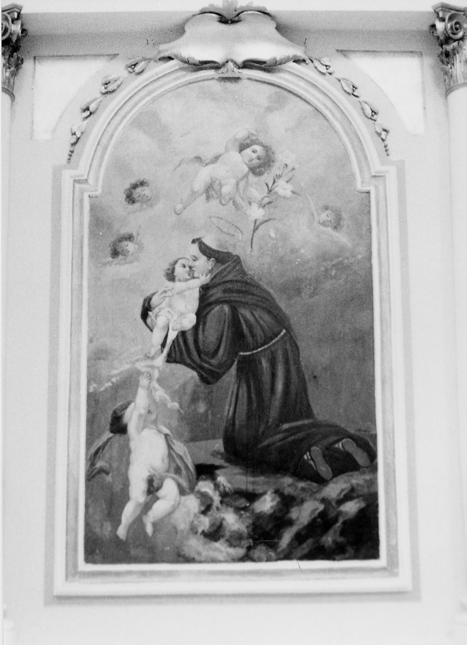 Sant'Antonio (dipinto, opera isolata) - ambito Italia centrale (sec. XIX)