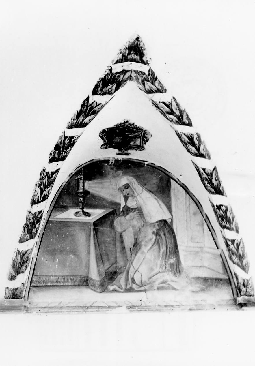 Santa Chiara (dipinto) - ambito abruzzese (sec. XIX)