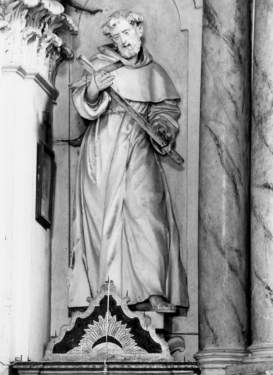 Sant'Antonio da Padova (statua, opera isolata) - ambito abruzzese (ultimo quarto sec. XVII)