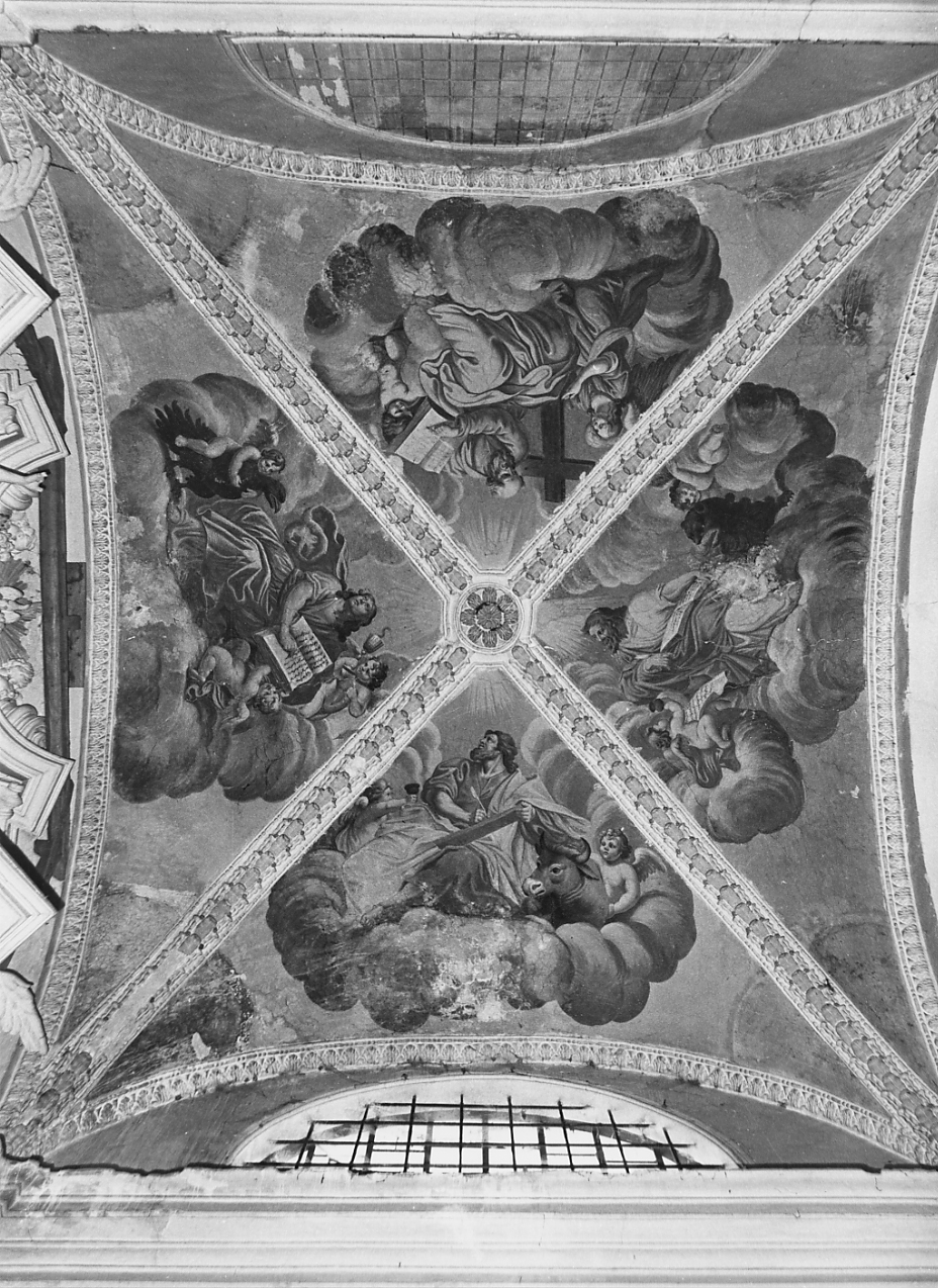 I quattro Evangelisti (dipinto, opera isolata) - ambito abruzzese (sec. XVII)