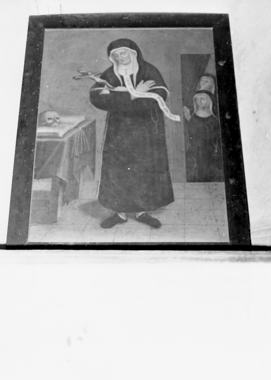 Santa Chiara (dipinto, opera isolata) - ambito abruzzese (sec. XIX)