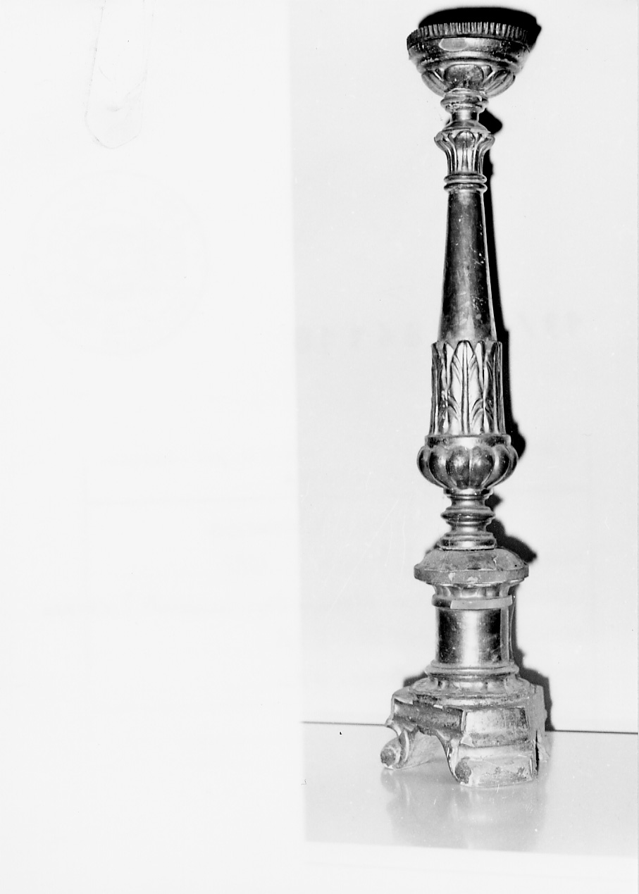 candeliere, serie - ambito abruzzese (sec. XVIII)