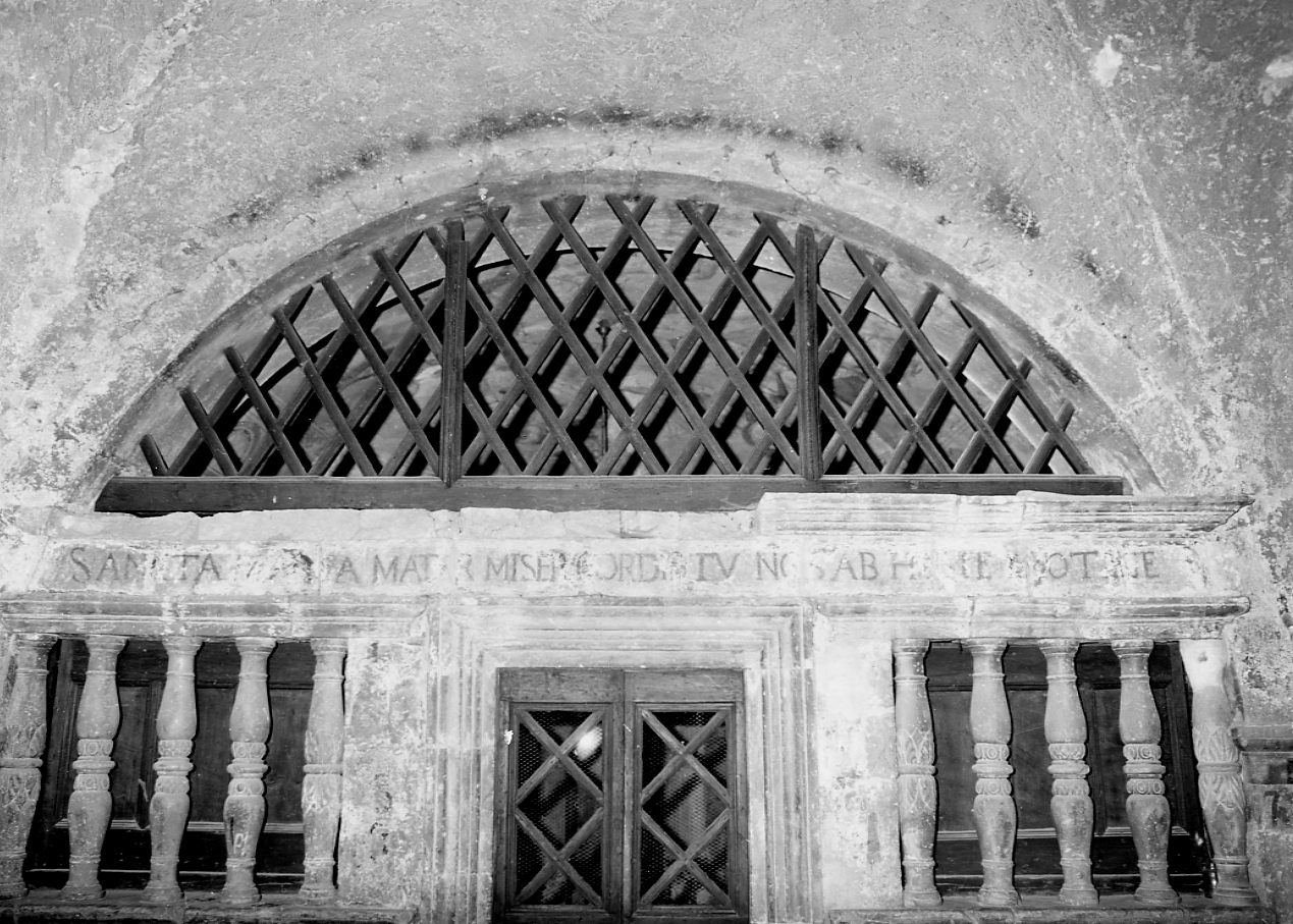 balaustrata, opera isolata - ambito abruzzese (sec. XVI)