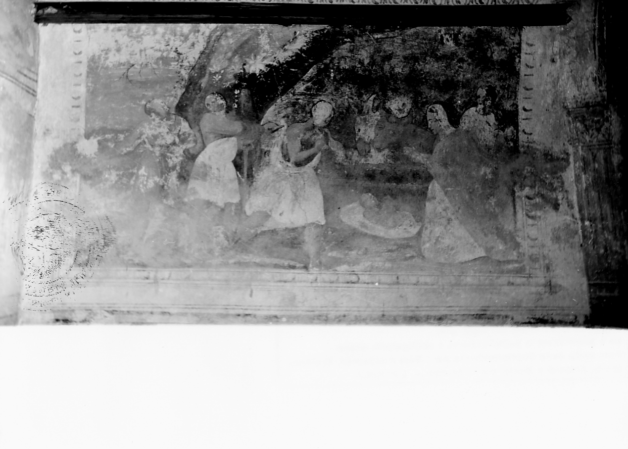 La nascita di Cristo (dipinto, serie) - ambito abruzzese (sec. XVI)