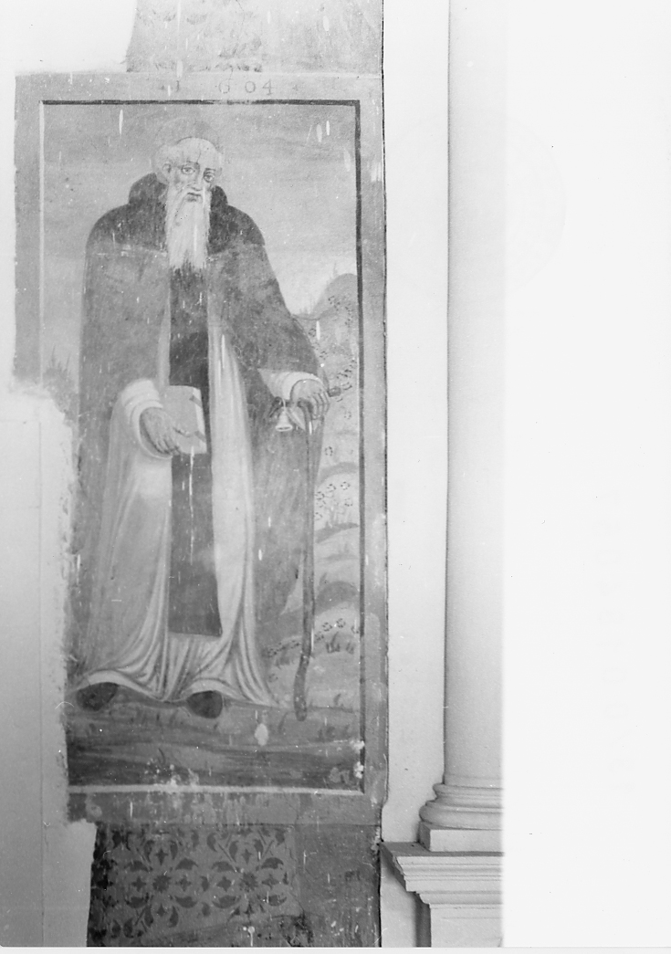 Sant'Antonio Abate (dipinto, opera isolata) - ambito abruzzese (sec. XVII)