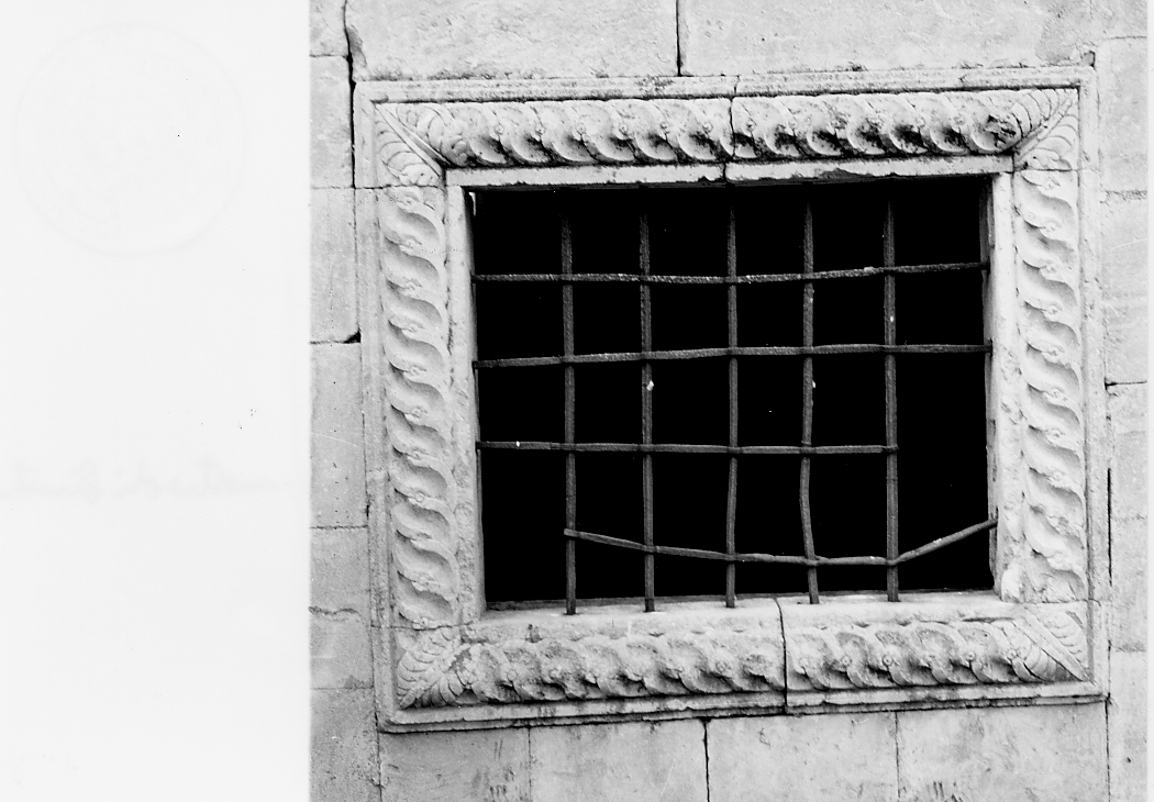 mostra di finestra, serie - ambito abruzzese (inizio sec. XVII)