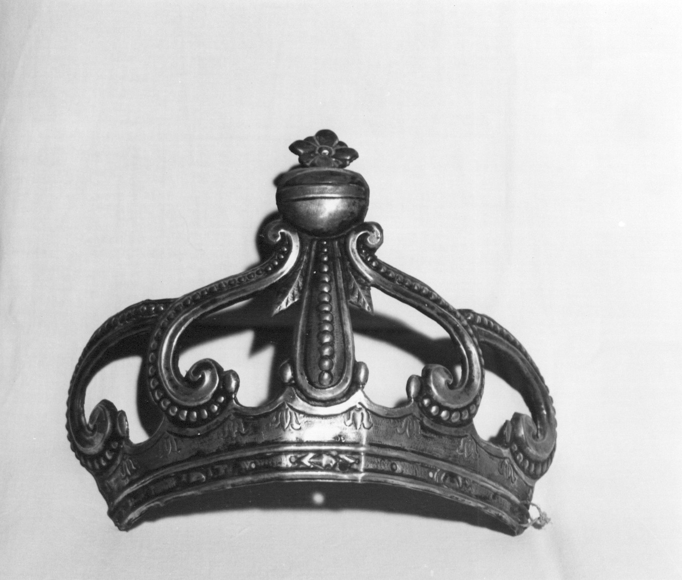 corona da statua - ambito abruzzese (sec. XIX)