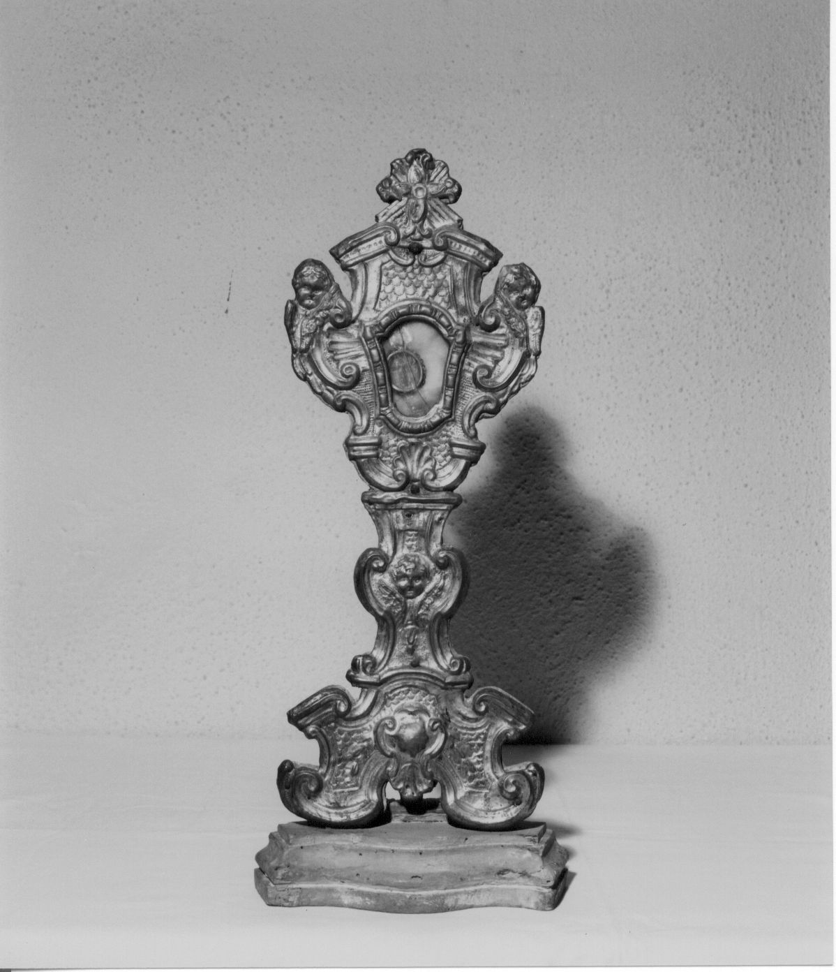 reliquiario - a ostensorio - ambito abruzzese (sec. XVIII)