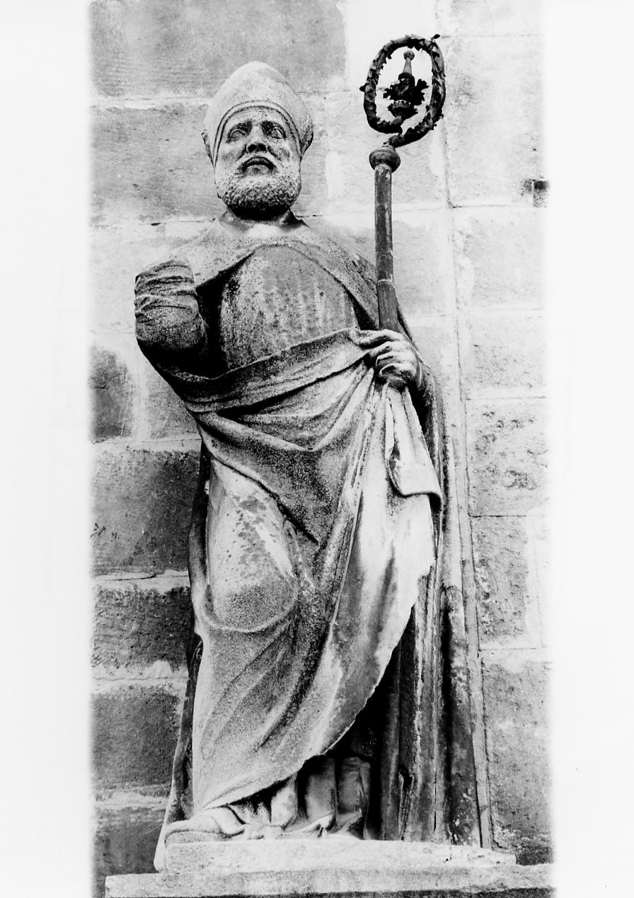 San Panfilo (statua, elemento d'insieme) - ambito Italia meridionale (sec. XV)