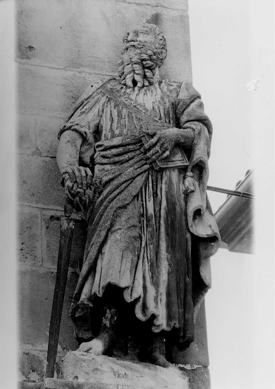 San Pietro, San Paolo, apostoli (statua, serie) - ambito Italia meridionale (sec. XVI)