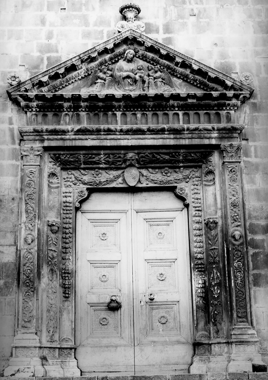 mostra di portale, opera isolata - ambito toscano (sec. XV)