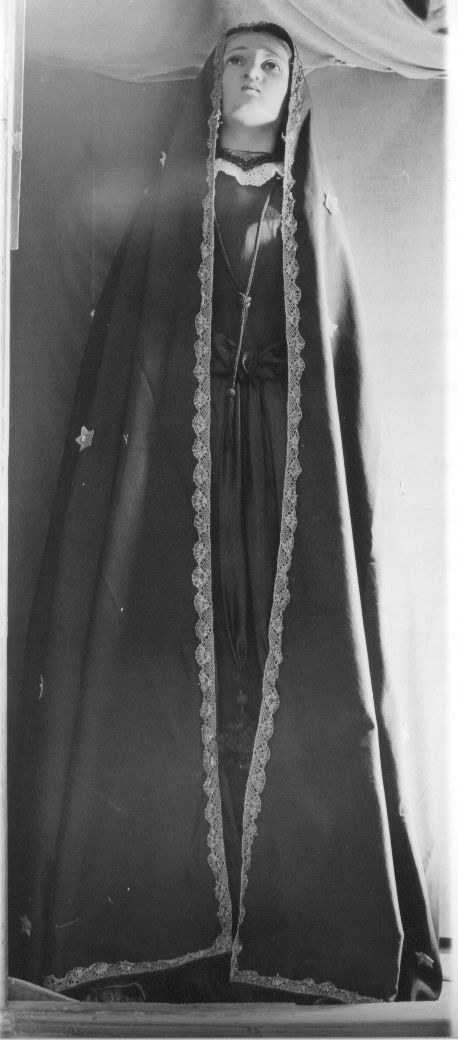 Madonna Addolorata (manichino, opera isolata) - ambito abruzzese (sec. XIX)