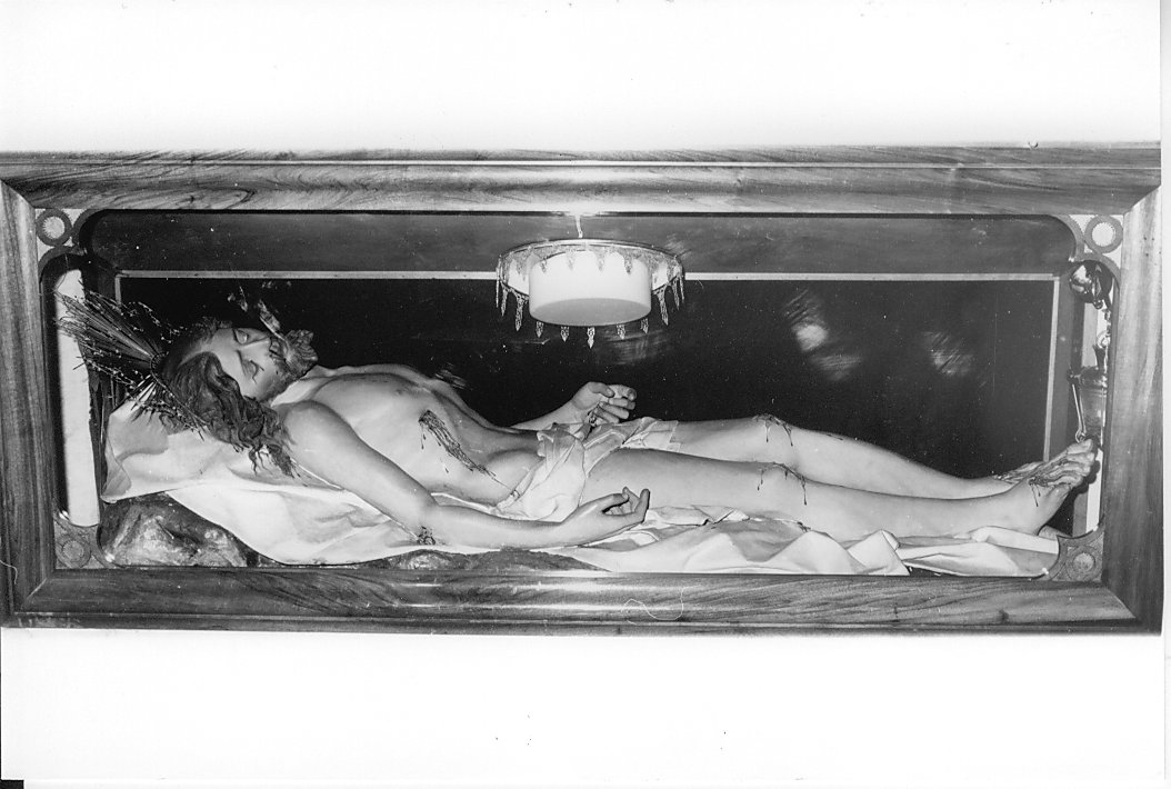 Cristo deposto dalla croce (statua, opera isolata) - ambito Italia settentrionale (sec. XX)