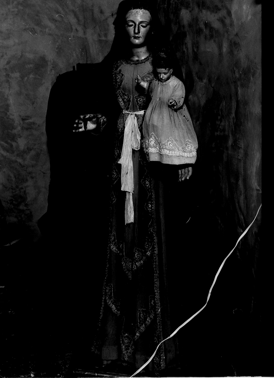 Madonna della Cintola (statua, opera isolata) - ambito Italia centrale (seconda metà sec. XVIII)