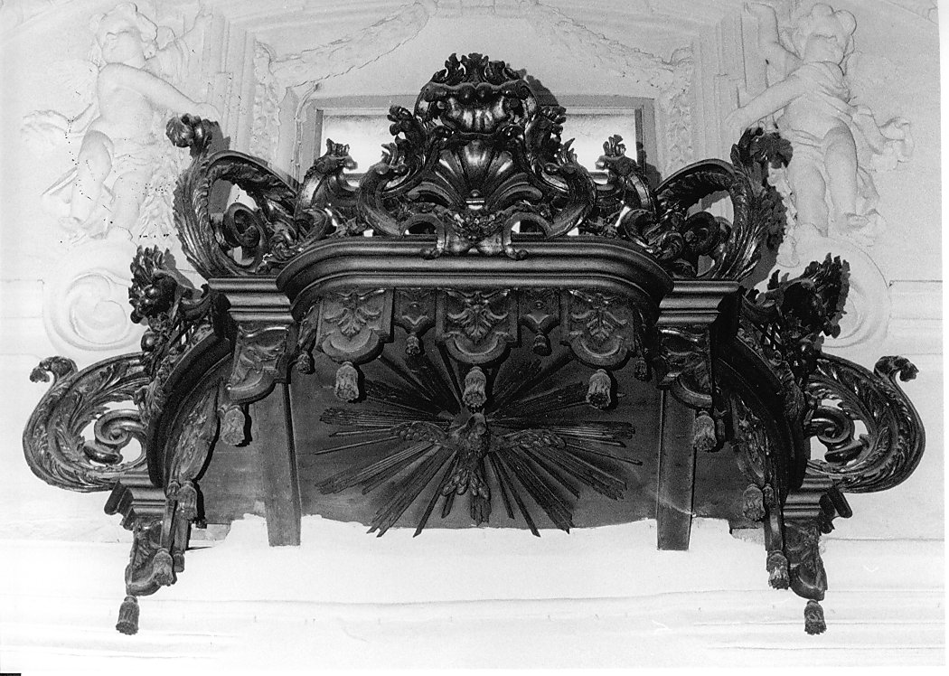 baldacchino, opera isolata di Mosca Ferdinando (attribuito) (sec. XVIII)