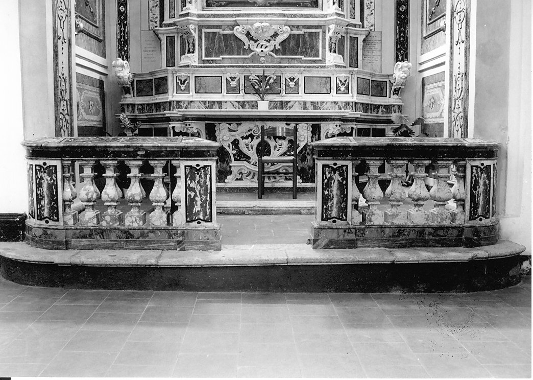 balaustrata, serie di Cocco Nicola (attribuito) (sec. XVIII)