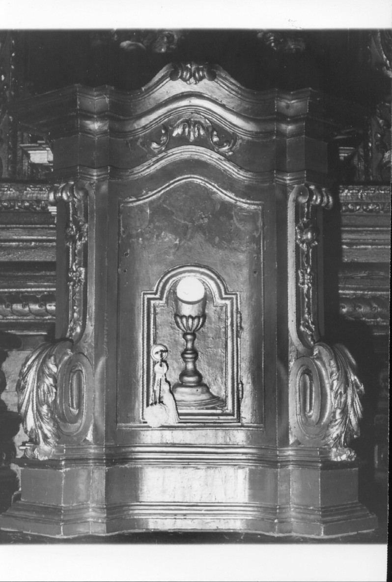 tabernacolo, opera isolata - ambito abruzzese (sec. XVIII)