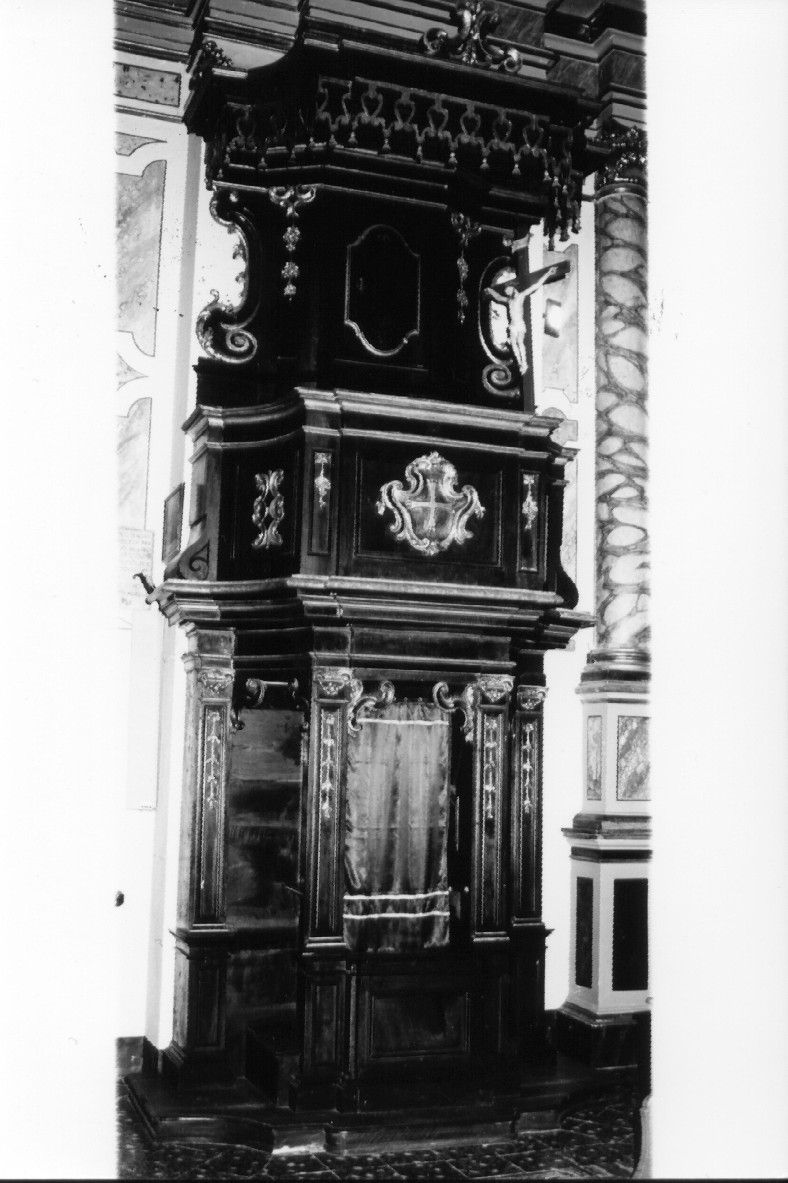 pulpito, opera isolata - ambito abruzzese (sec. XVIII)