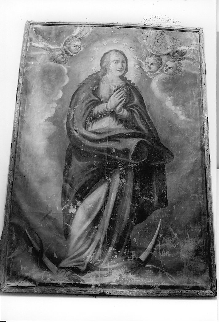 Madonna Immacolata (dipinto, opera isolata) - ambito abruzzese (sec. XIX)