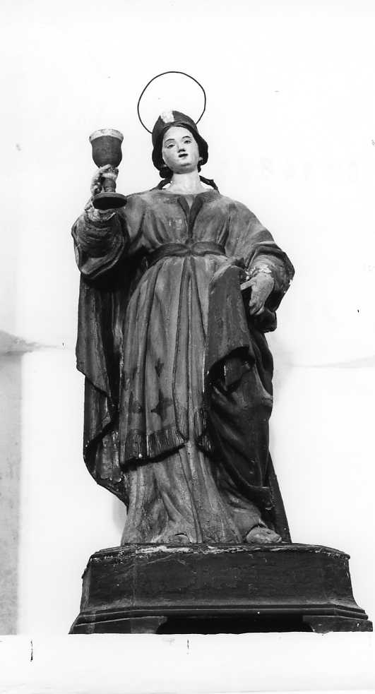 Santa Lucia (statua, opera isolata) - ambito abruzzese (sec. XIX)