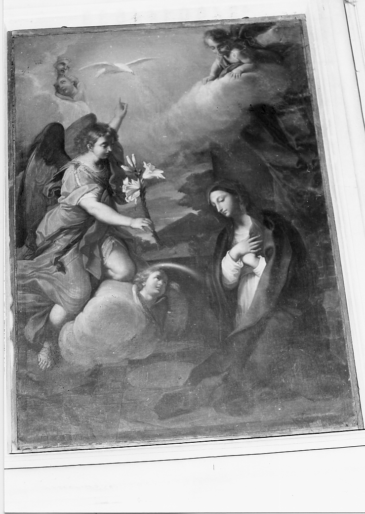 Annunciazione (dipinto, opera isolata) - ambito abruzzese (sec. XVII)