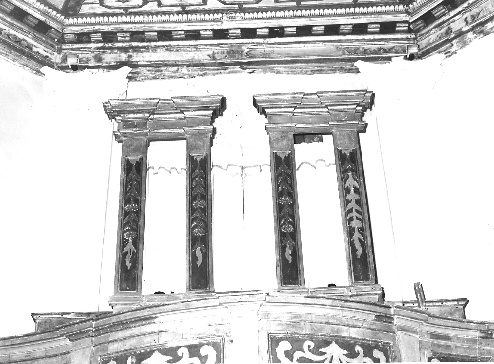 cassa d'organo, opera isolata - bottega abruzzese (sec. XVIII)