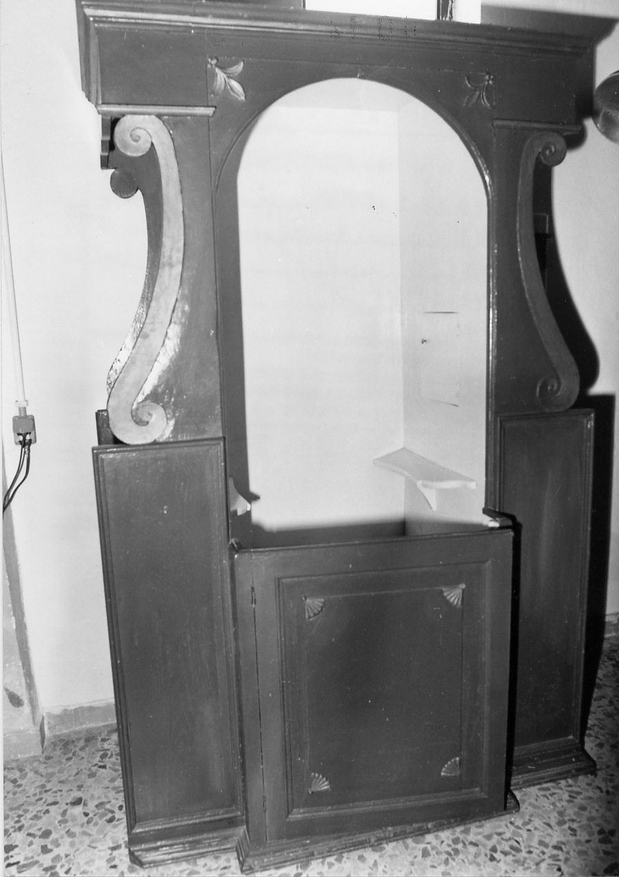 confessionale, opera isolata - bottega abruzzese (sec. XIX)