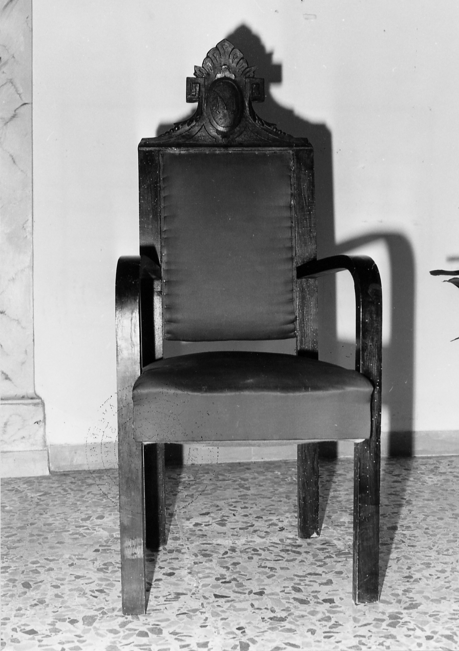 poltrona, opera isolata - bottega abruzzese (sec. XIX)