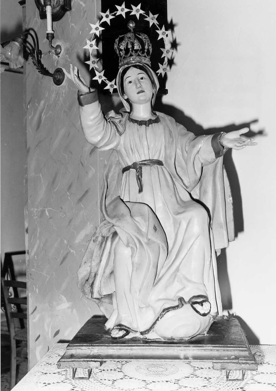 Madonna Assunta (statua, opera isolata) - bottega abruzzese (sec. XVIII)