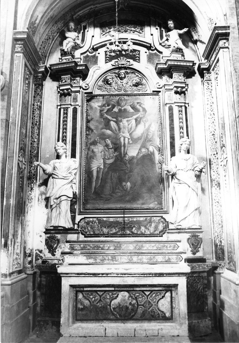 altare - ambito Italia centrale (prima metà sec. XVIII)