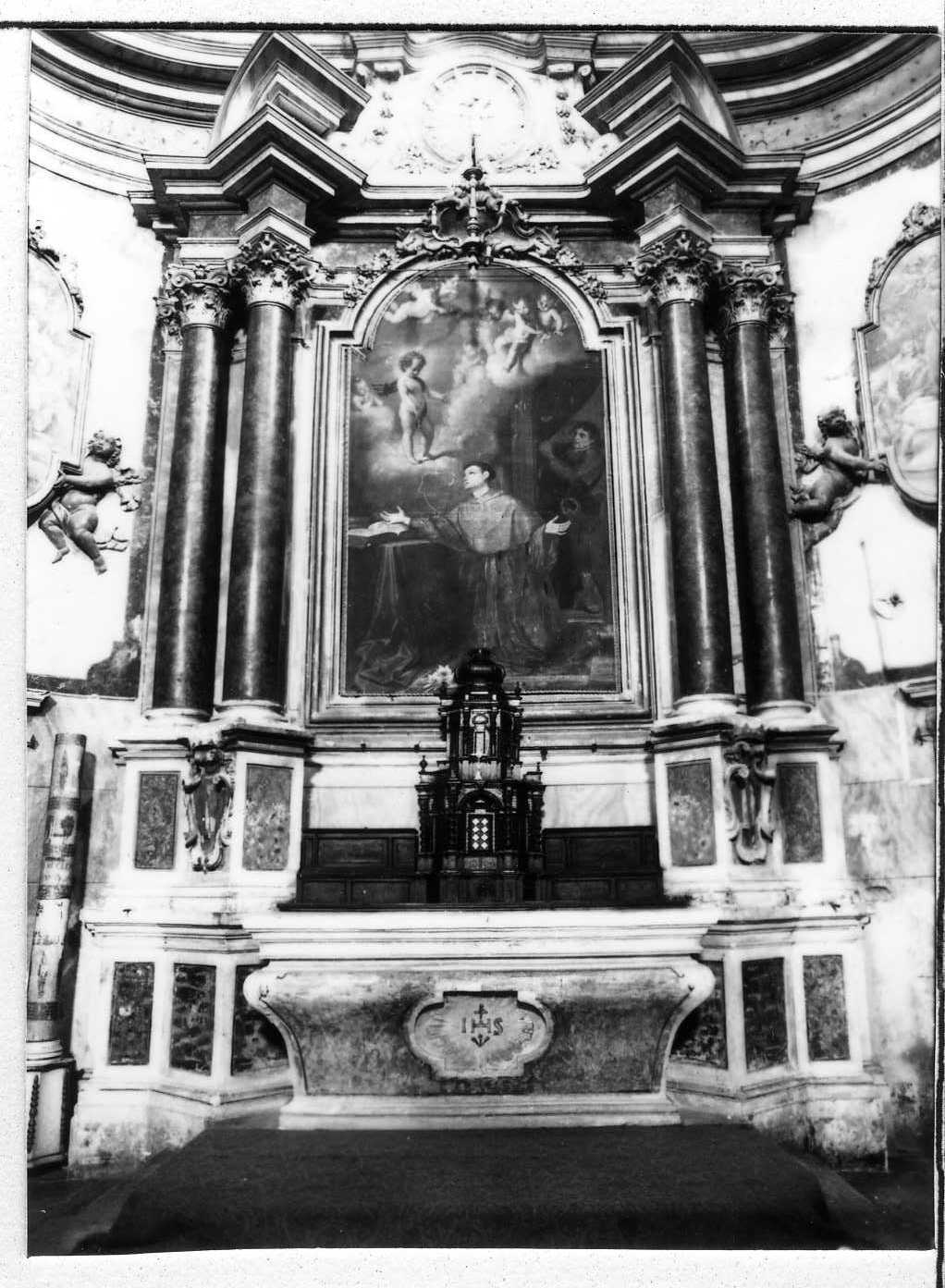 altare maggiore - ambito Italia centrale (prima metà sec. XVIII)