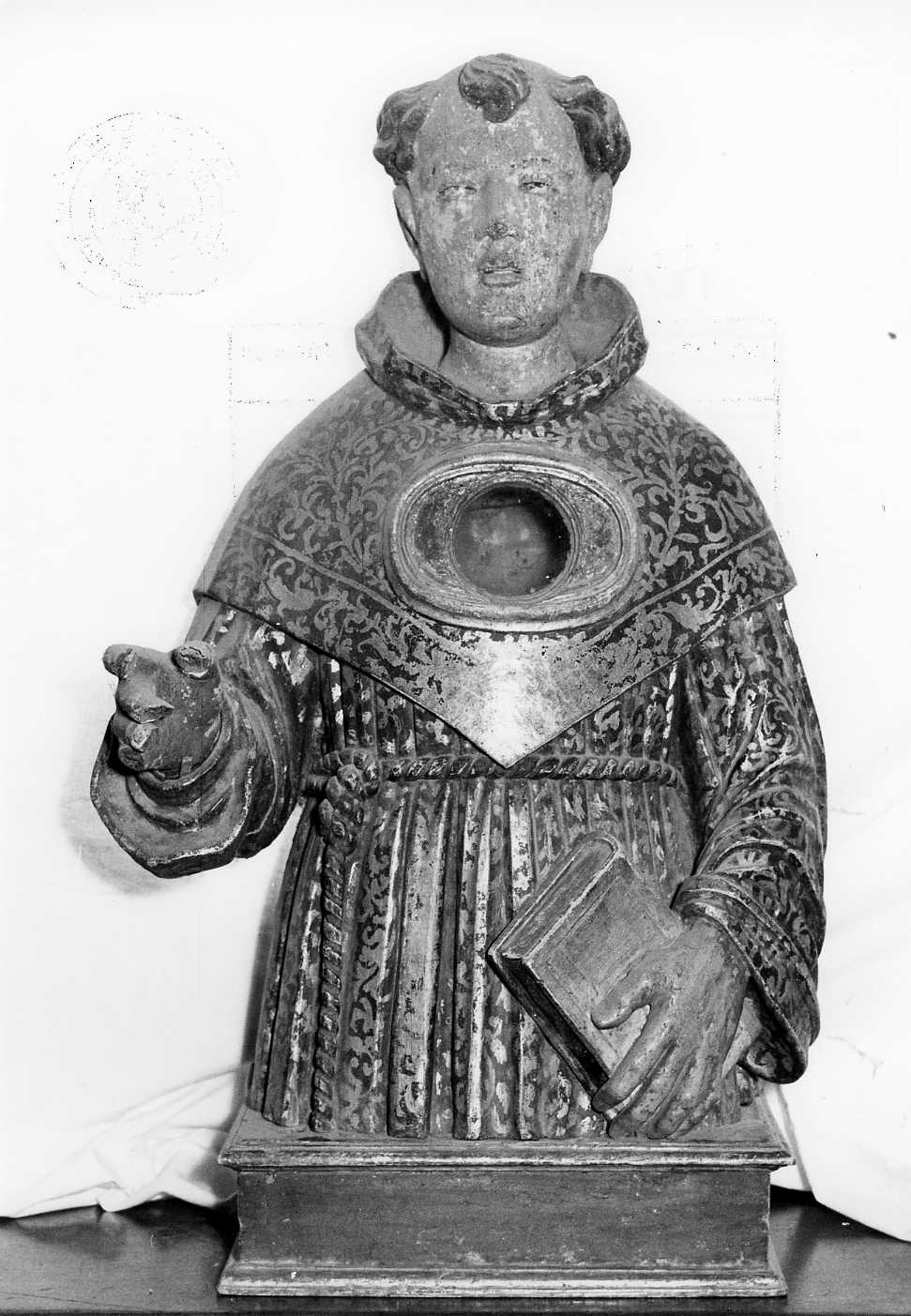 reliquiario - a busto - ambito Italia centrale (sec. XIX)