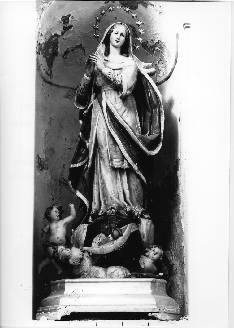 Madonna Immacolata (statua, opera isolata) - bottega Italia centrale (sec. XIX)