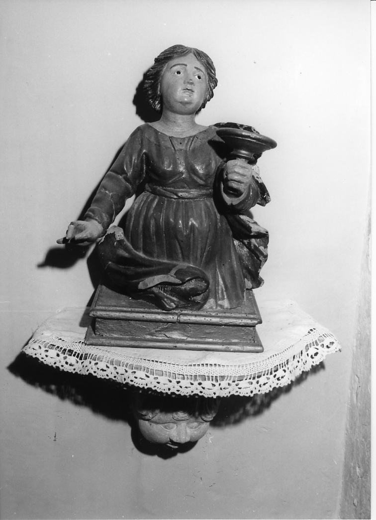 Santa Lucia (reliquiario - a busto, opera isolata) - bottega Italia centro-meridionale (sec. XVII)